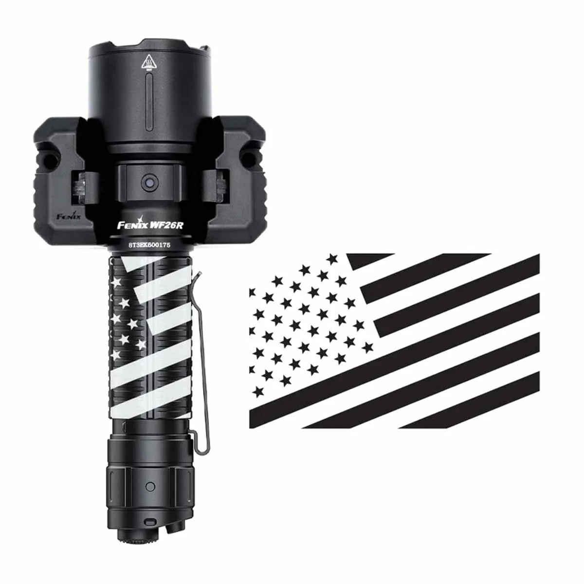 Fenix WF26R Rechargeable Flashlight with Charging Dock