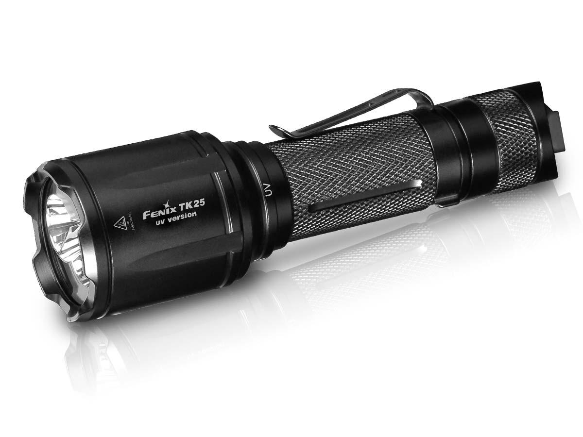 Fenix TK25 UV Tactical Flashlight - DISCONTINUED