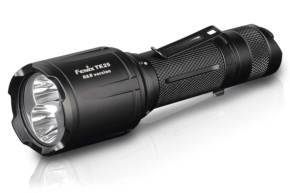 Fenix TK25 R&B Blue/Red Light Flashlight - DISCONTINUED