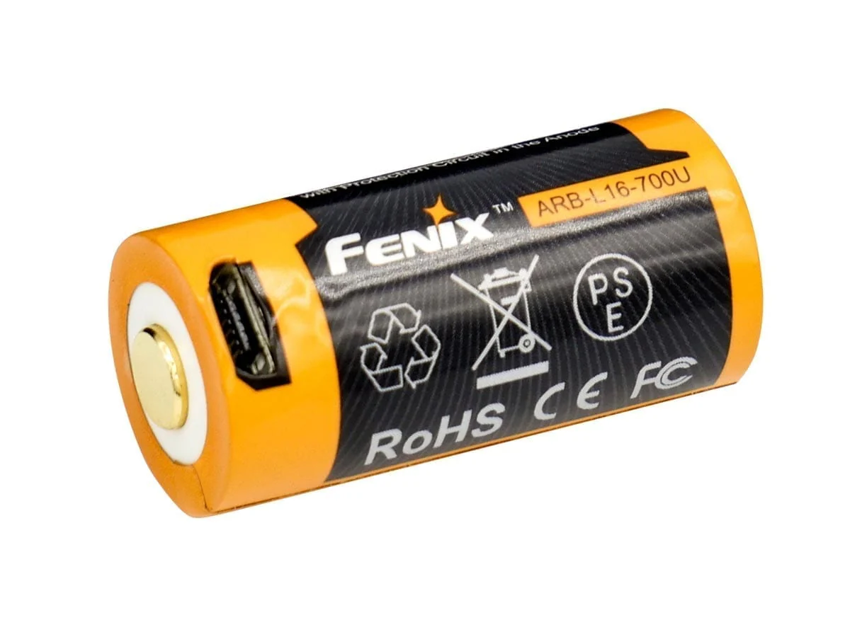Fenix ARB-L16-700U Built-in USB Rechargeable Battery- DSICONTINUED