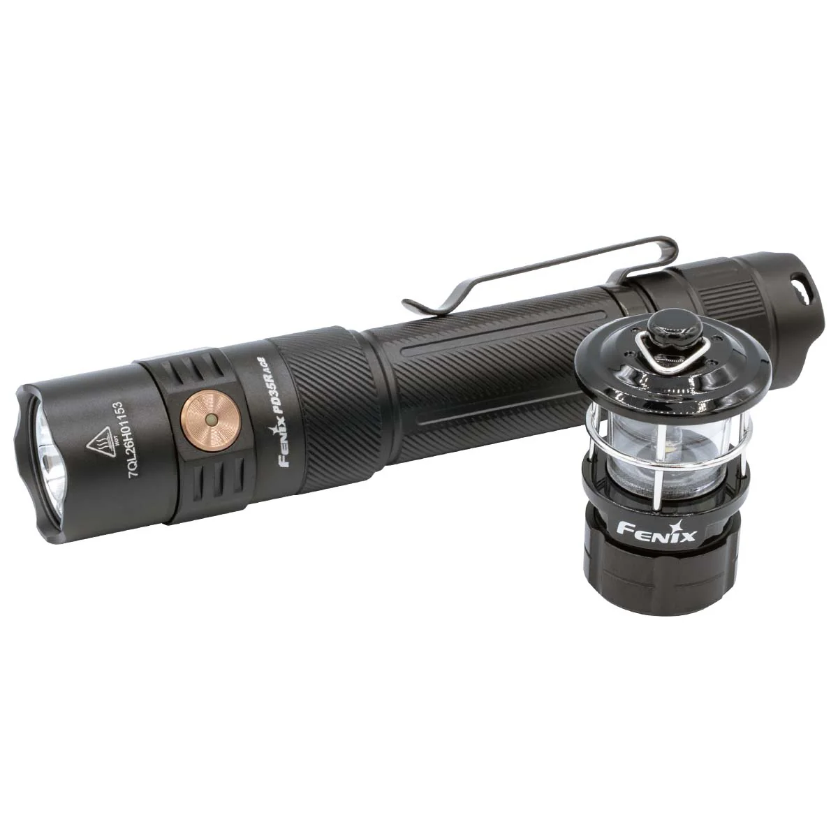 Fenix PD35R ACE Flashlight with CL01 Mini Desktop Lantern