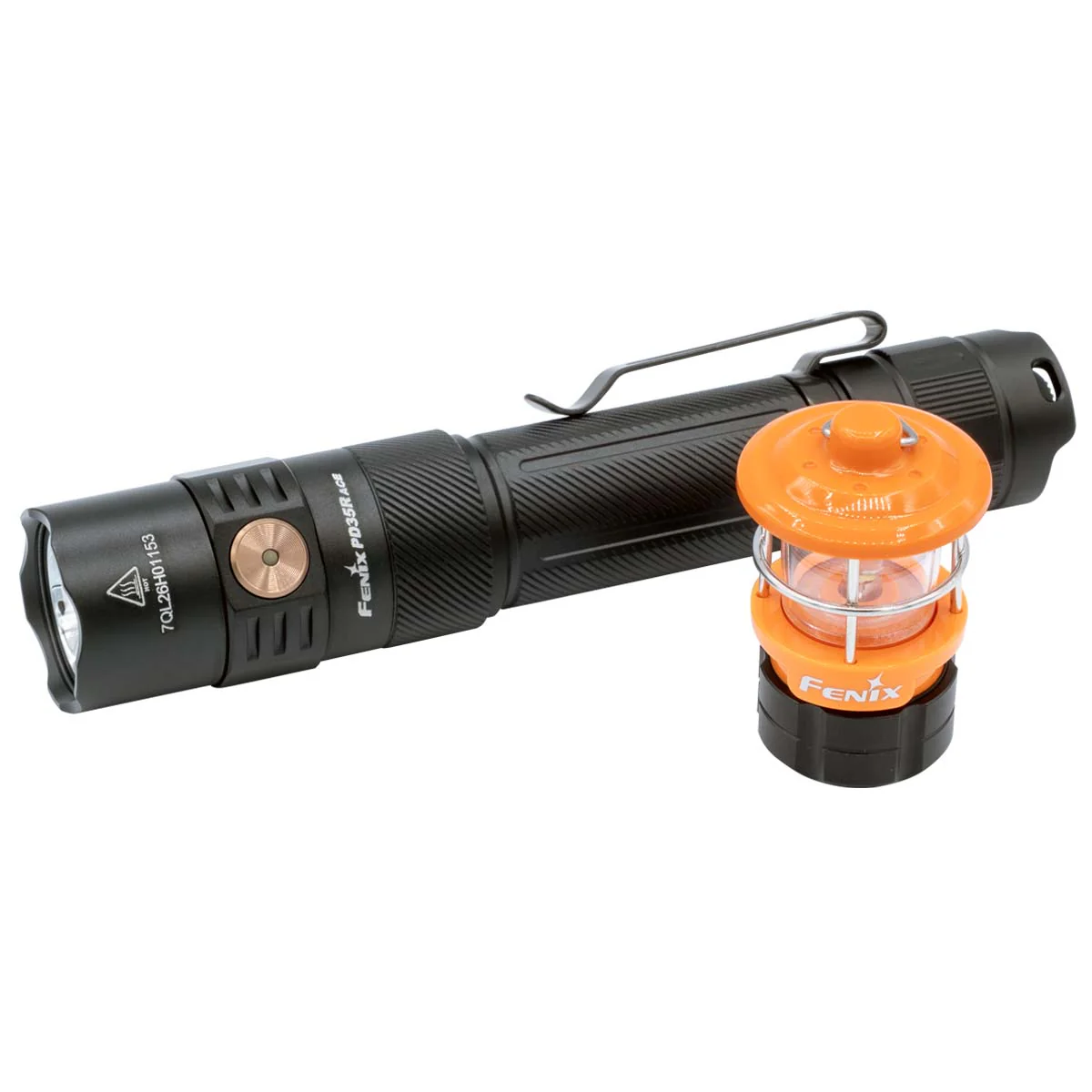 Fenix PD35R ACE Flashlight with CL01 Mini Desktop Lantern
